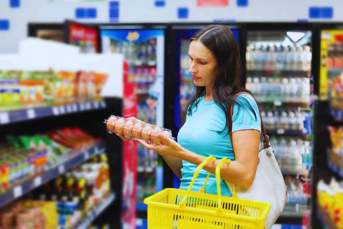 Uova al supermercato