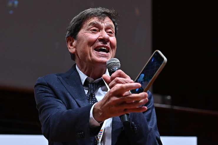 Gianni Morandi a Sanremo